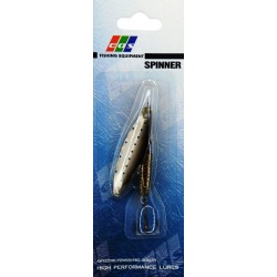 Блешня на хижу рибу, обертова, EOS S0005А, вага 9г, колір GS451198